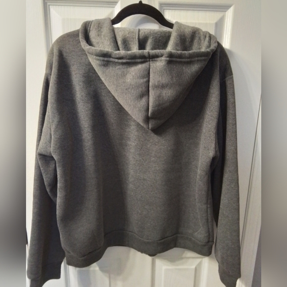 Charcoal grey butterfly hoodie 🦋 - Picture 2 of 3